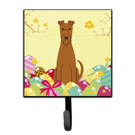 Carolines Treasures Easter Eggs Irish Terrier Leash or Key Holder BB6062SH4